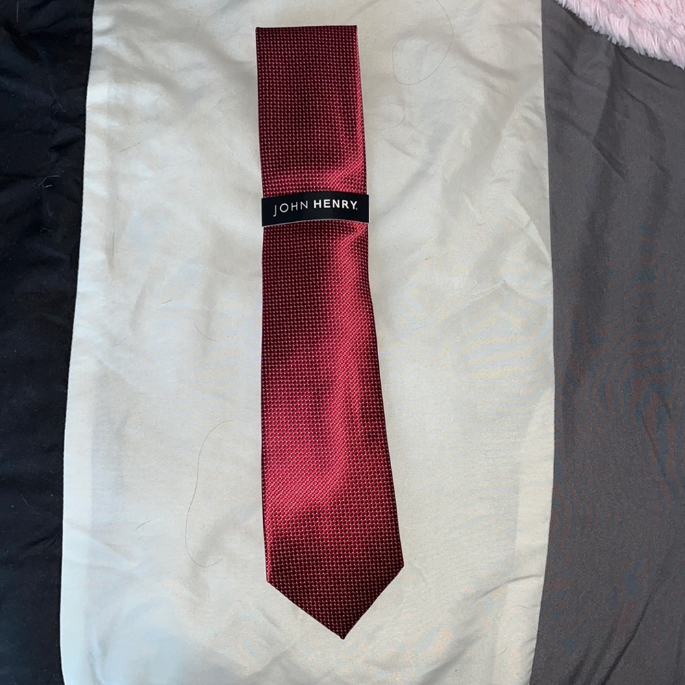 John Henry Sabathia Geometric Tie